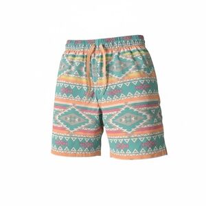 Chubbies Lined Swimsuit Men’s Small Southwestern Geometric Coastal Resort